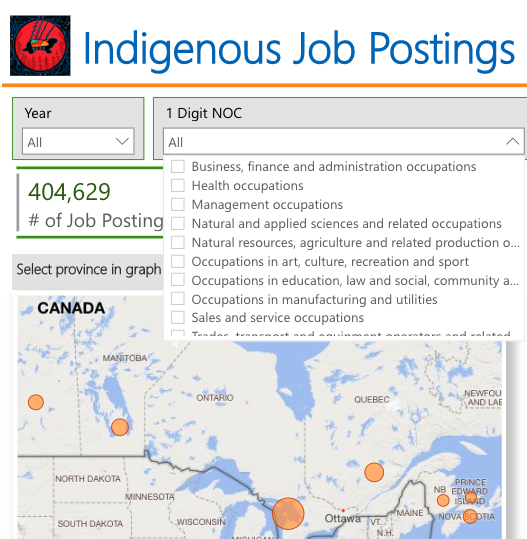 Canadian Job Trends Dashboard